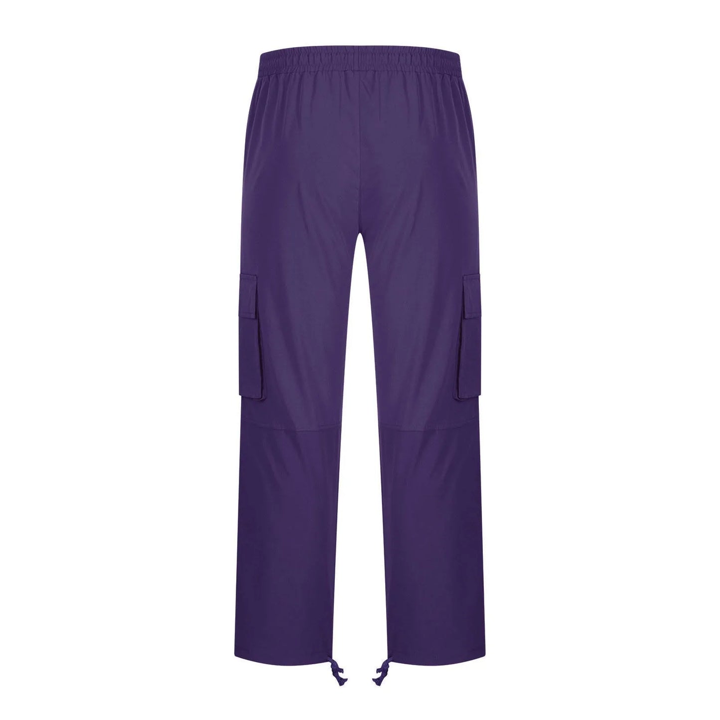 Spring and Summer New Men's Overalls Fashion Drawstring Multi-pocket Casual Pants