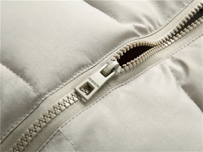 Men Vest Solid Casual Hooded Sleeveless Jackets Waistcoat Vest