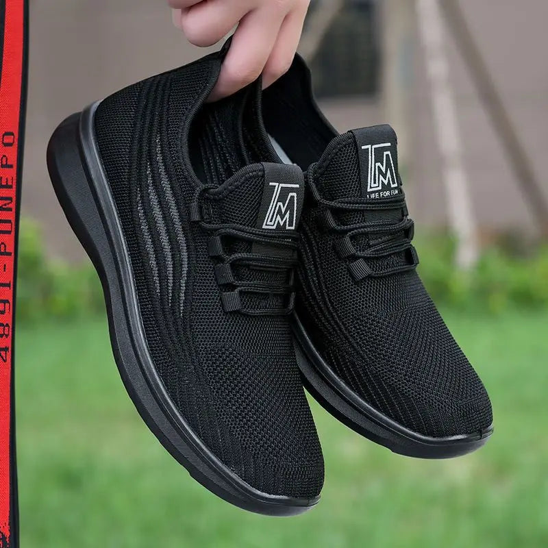 Men Casual Mesh Sports Shoes Men's Outdoor Anti slip Men's Shoes Flat Shoes