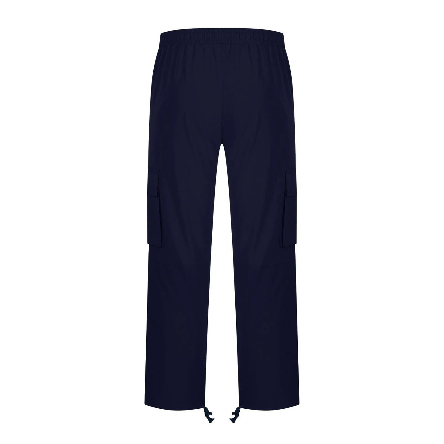 Spring and Summer New Men's Overalls Fashion Drawstring Multi-pocket Casual Pants