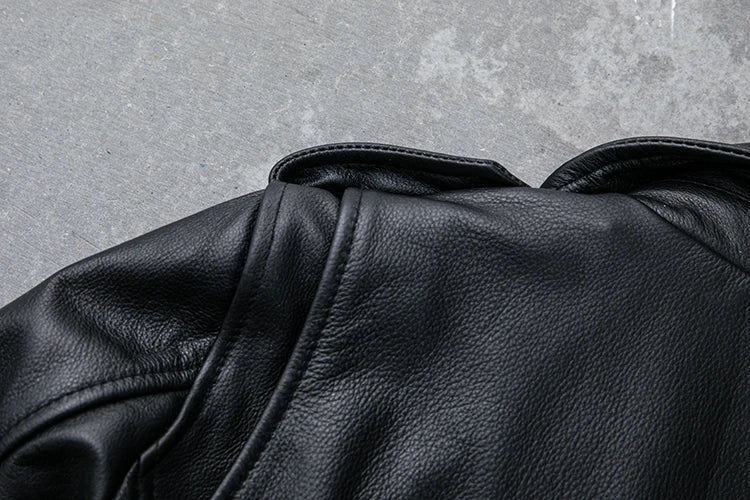 Classical Motorcycle Leather Jacket