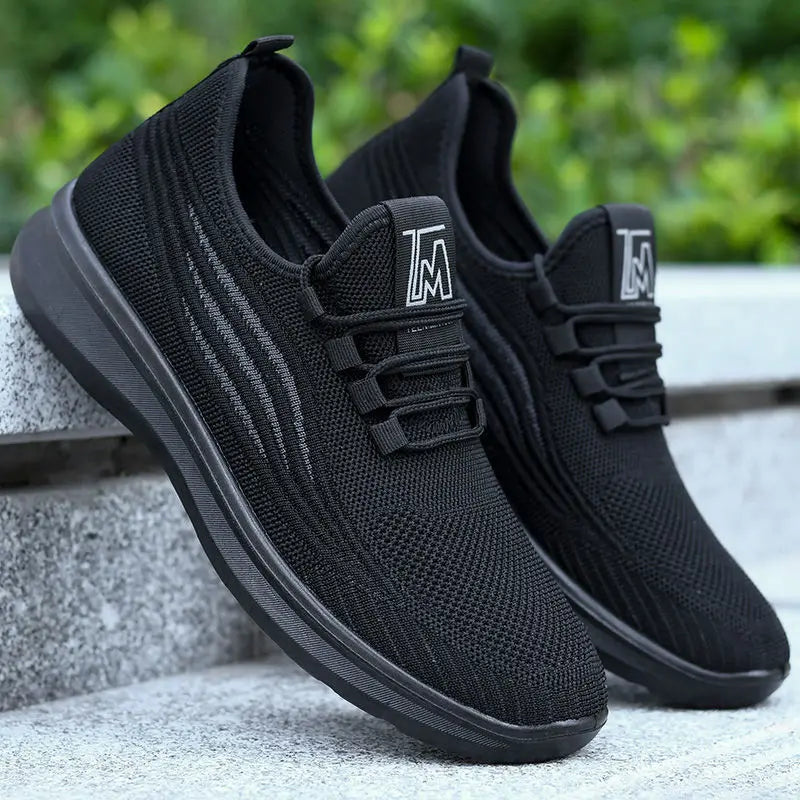 Men Casual Mesh Sports Shoes Men's Outdoor Anti slip Men's Shoes Flat Shoes