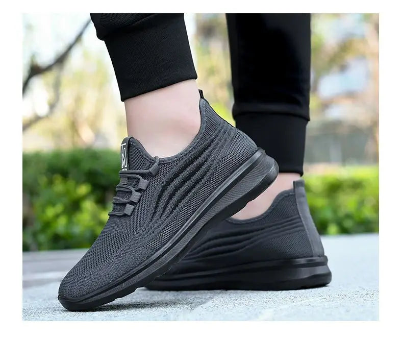 Men Casual Mesh Sports Shoes Men's Outdoor Anti slip Men's Shoes Flat Shoes