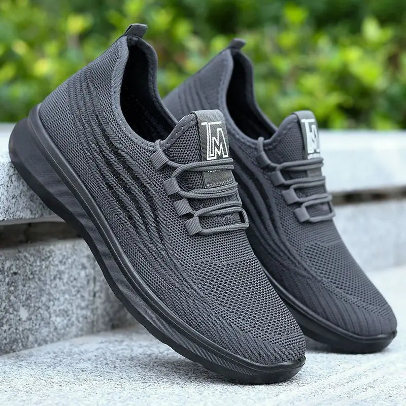 Men Casual Mesh Sports Shoes Men's Outdoor Anti slip Men's Shoes Flat Shoes