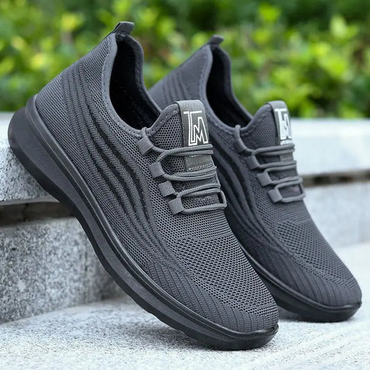 Men Casual Mesh Sports Shoes Men's Outdoor Anti slip Men's Shoes Flat Shoes