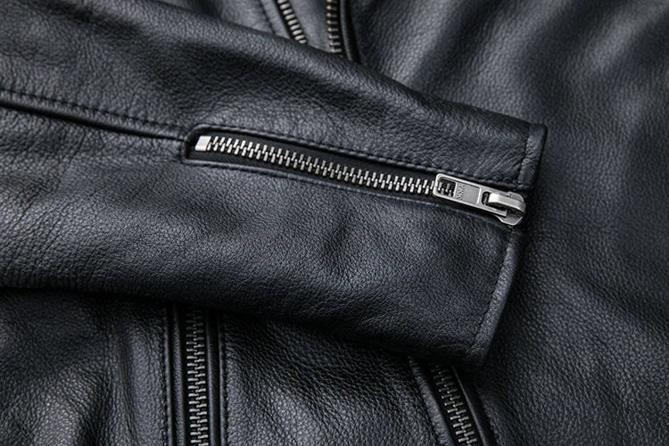 Classical Motorcycle Leather Jacket