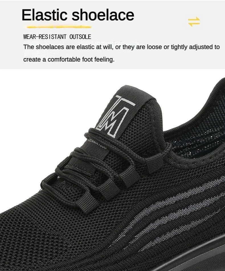 Men Casual Mesh Sports Shoes Men's Outdoor Anti slip Men's Shoes Flat Shoes
