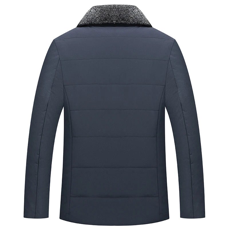 Winter Warm Velvet Parkas Fur Linner Thicken Jacket Fleece Overcoat Cotton Loose Windbreaker