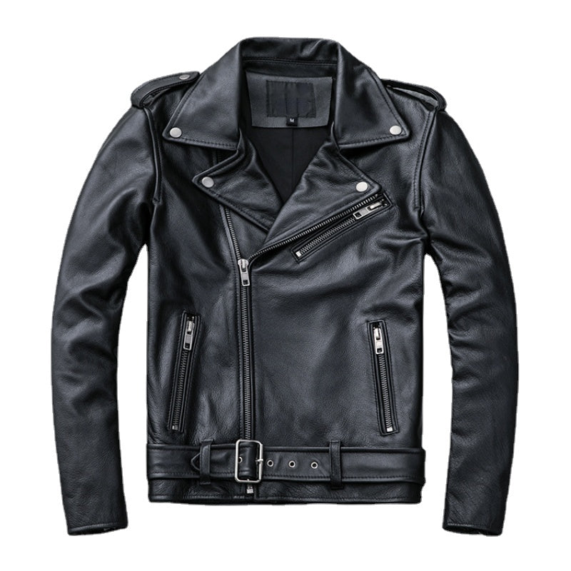 Classical Motorcycle Leather Jacket
