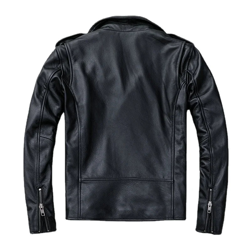 Classical Motorcycle Leather Jacket