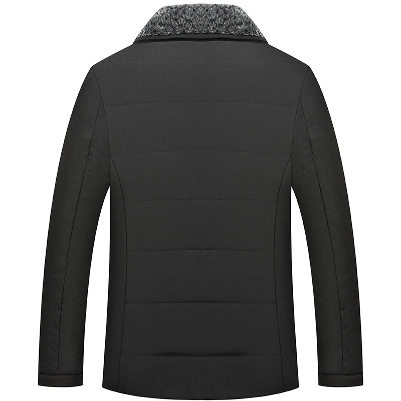 Winter Warm Velvet Parkas Fur Linner Thicken Jacket Fleece Overcoat Cotton Loose Windbreaker