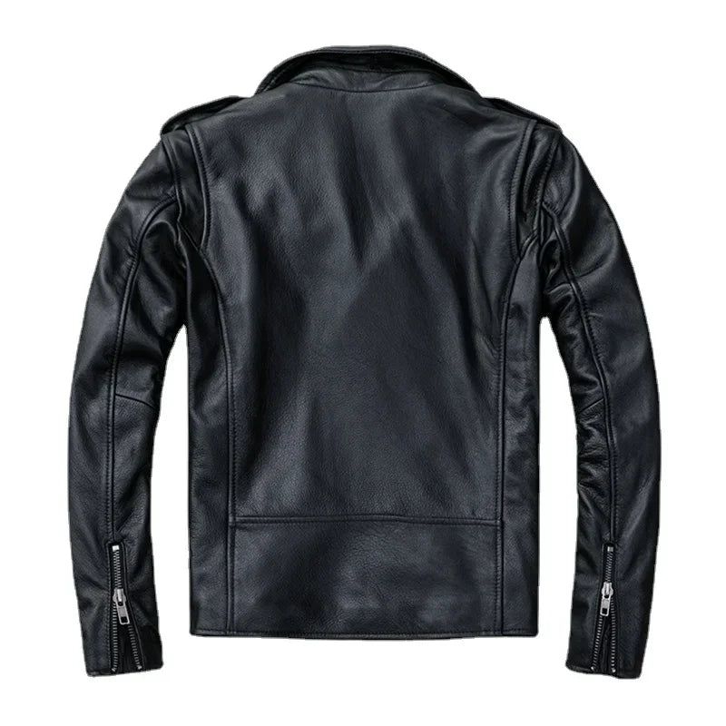 Classical Motorcycle Leather Jacket