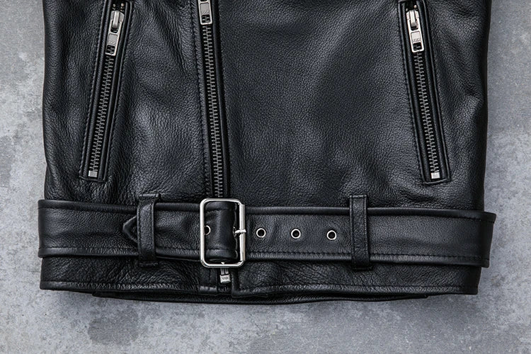 Classical Motorcycle Leather Jacket
